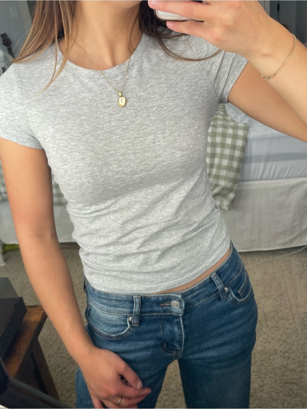 Classic Grey Baby Tee